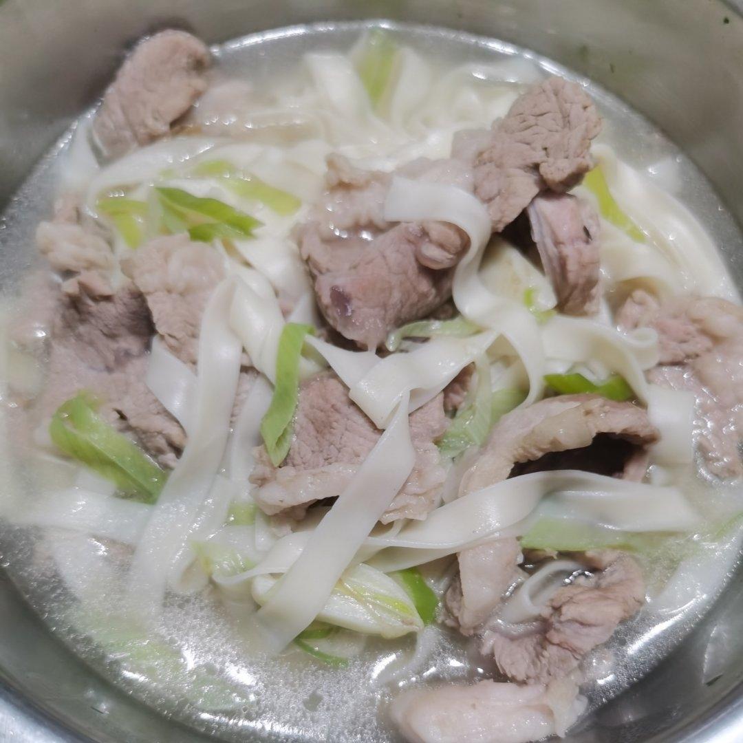 羊肉炝锅烩面