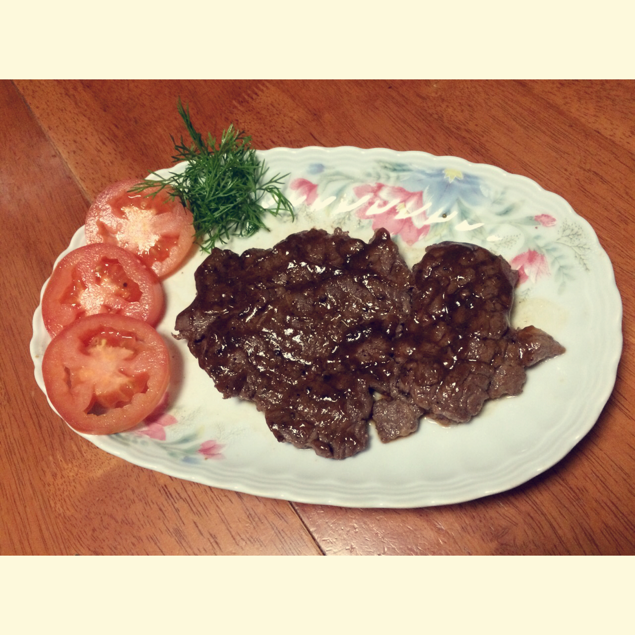 黑椒牛排