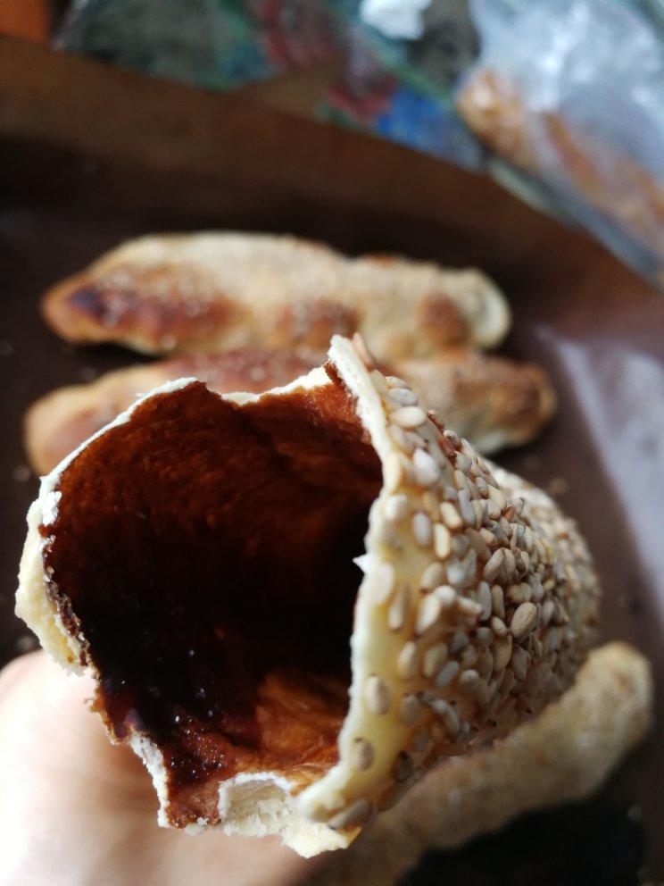 不用发面，简单易做，酥脆可口的空心糖烧饼