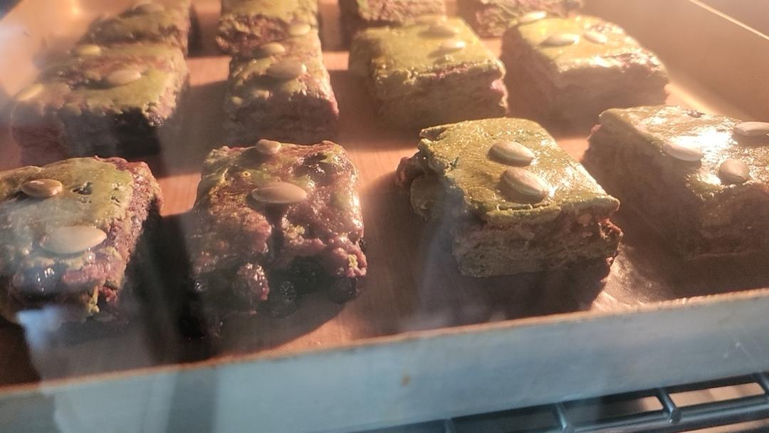 抹茶红豆沙千层司康scone