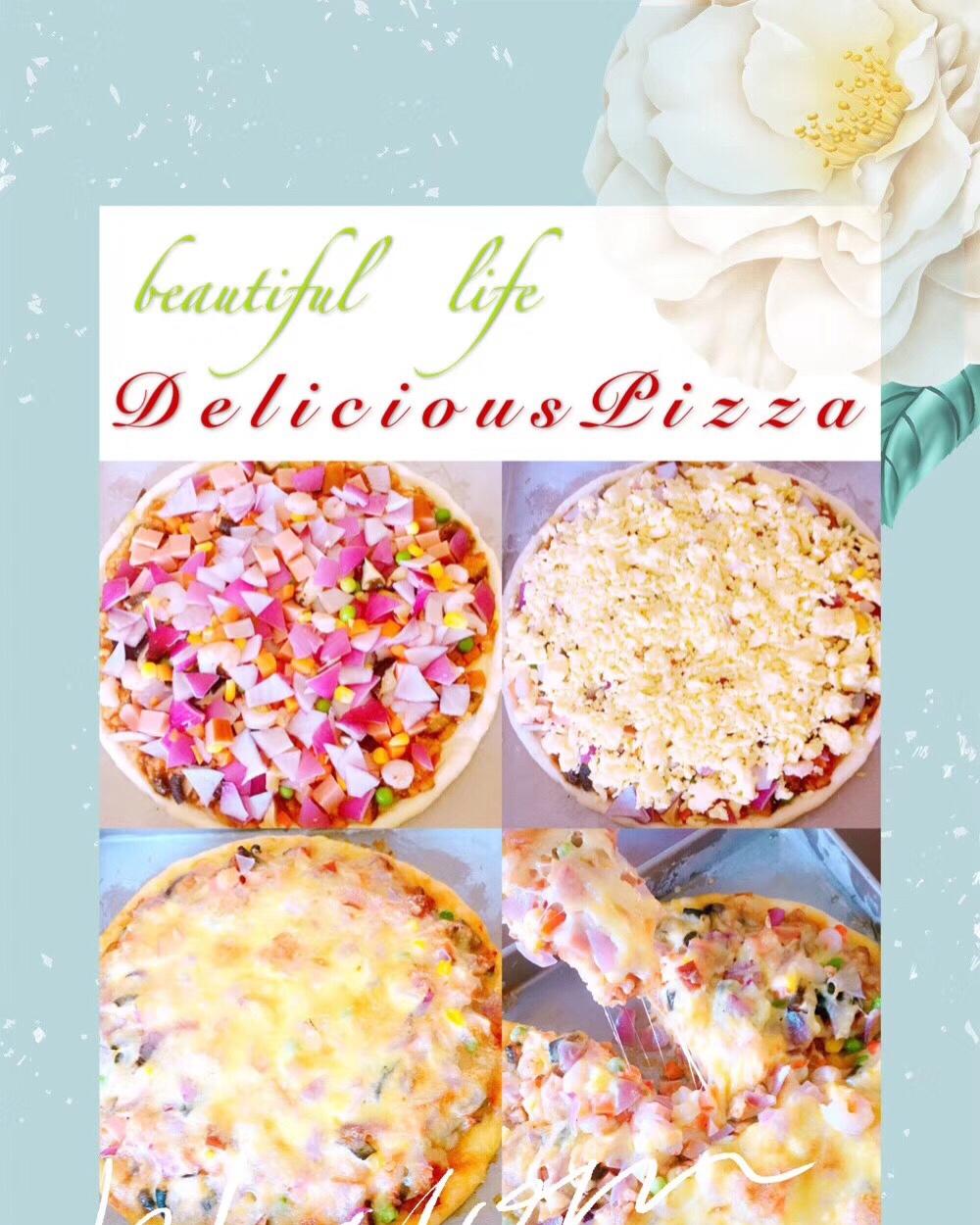 不用酵母的披萨底 No Yeast Pizza Dough