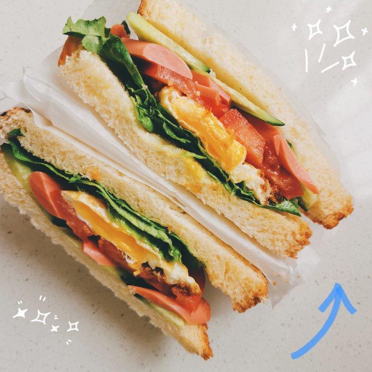 营养一网打尽，美好一天从三明治🥪开始