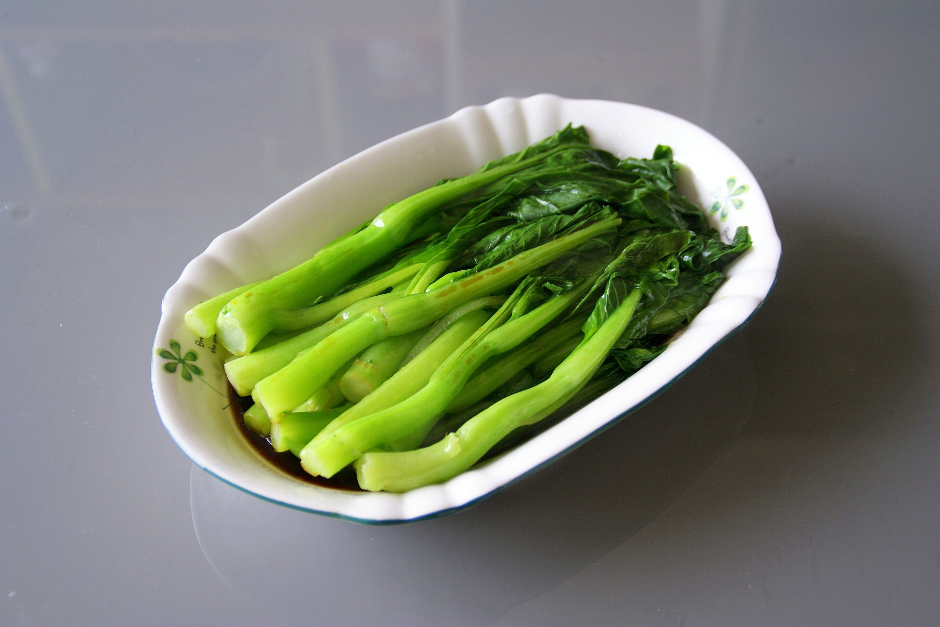 白灼菜心