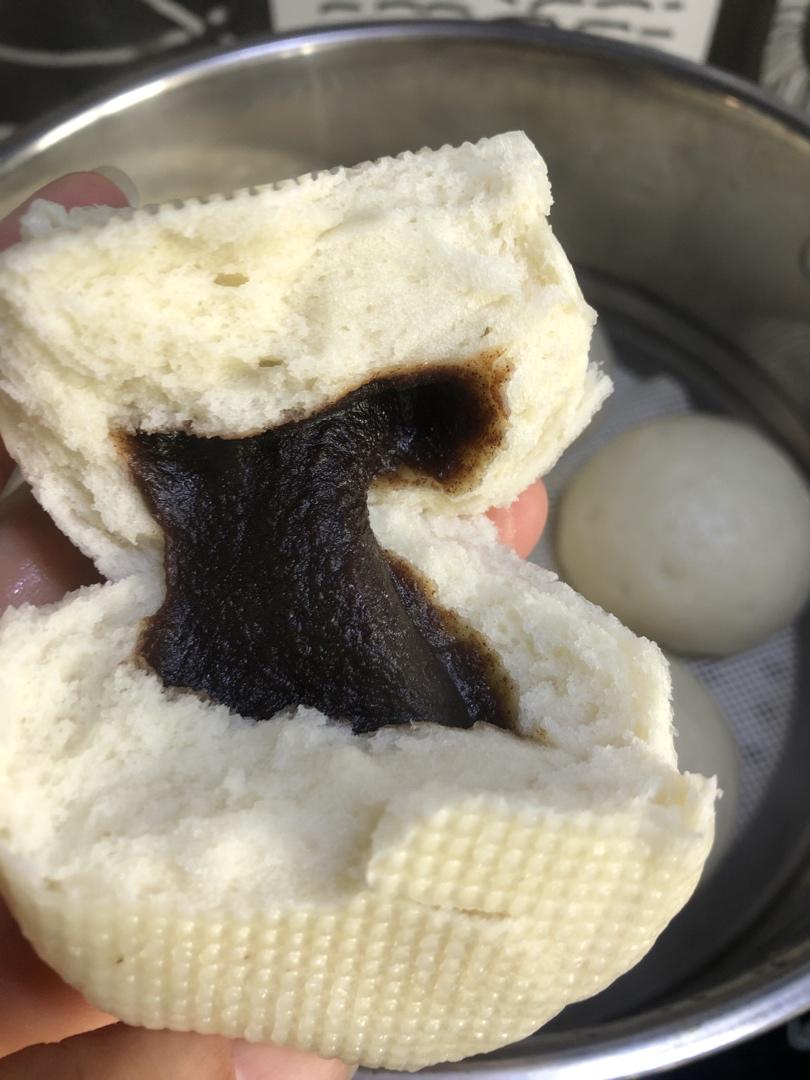 超级松软的豆沙馒头