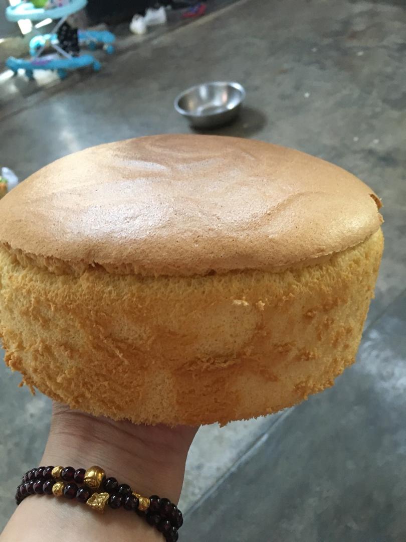 超好记八寸戚风蛋糕（后蛋法）