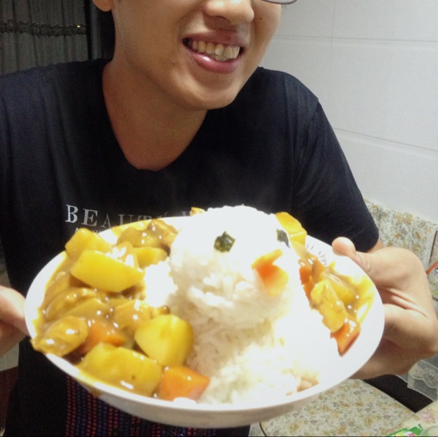 b.duck大黄鸭洗澡黄金咖喱饭