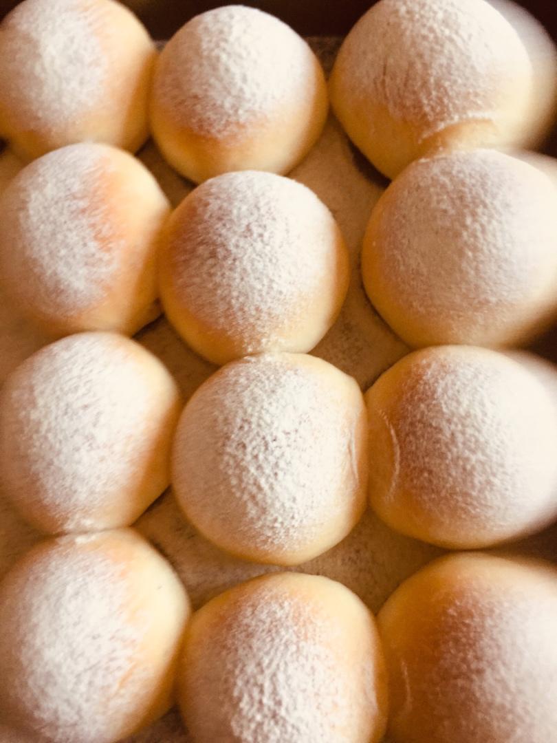 软蓬蓬的牛奶包