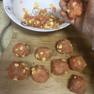 番茄鸡肉丸子汤的做法 步骤3