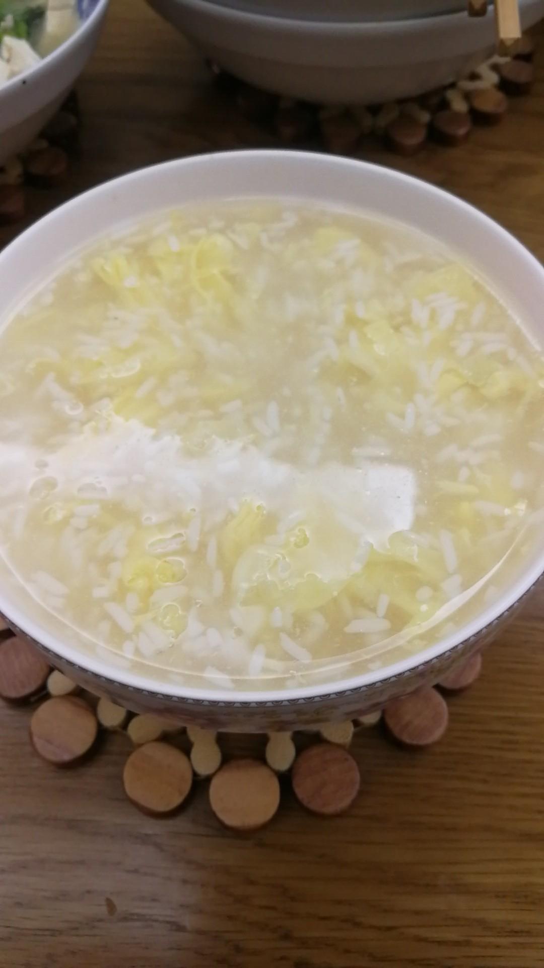 漂亮的醪糟蛋花的做法