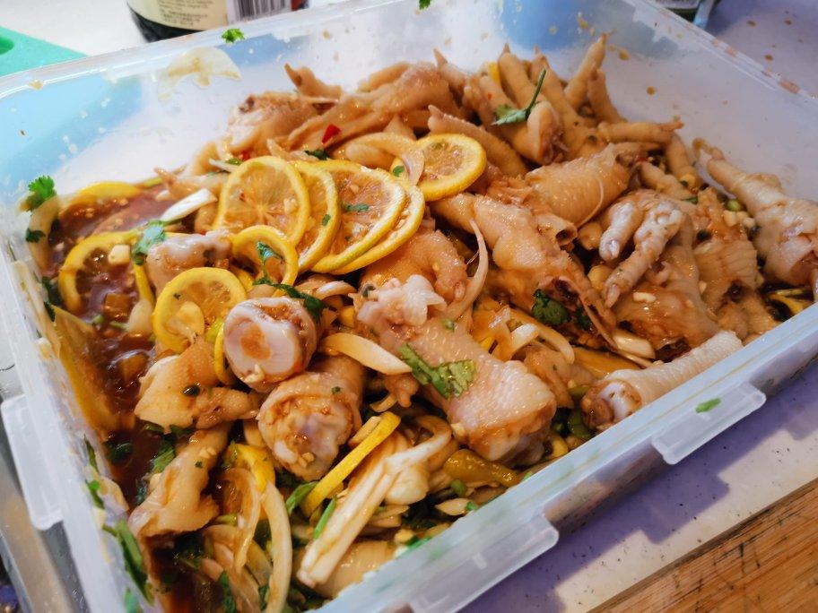 🍋柠檬百香果🌶️酸辣网红鸡爪