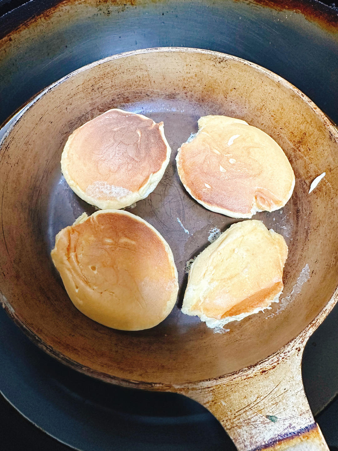 10分钟搞定网红舒芙蕾松饼🥞超松软『步骤详细附视频』『平底锅美食』