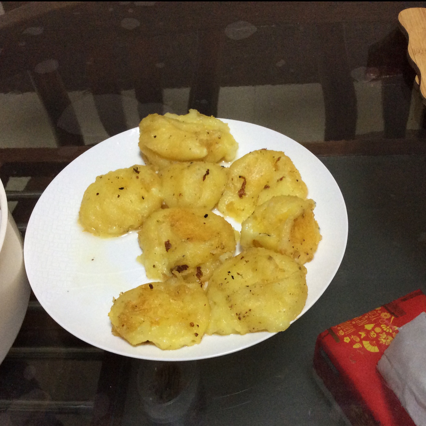 脆皮土豆芝士球