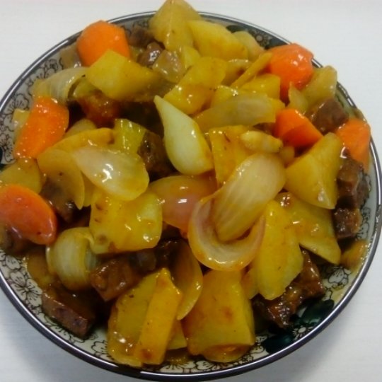 咖喱牛肉