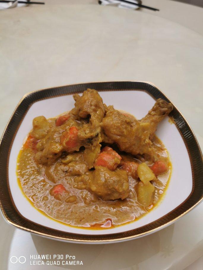 咖喱鸡（鸡胸肉版）