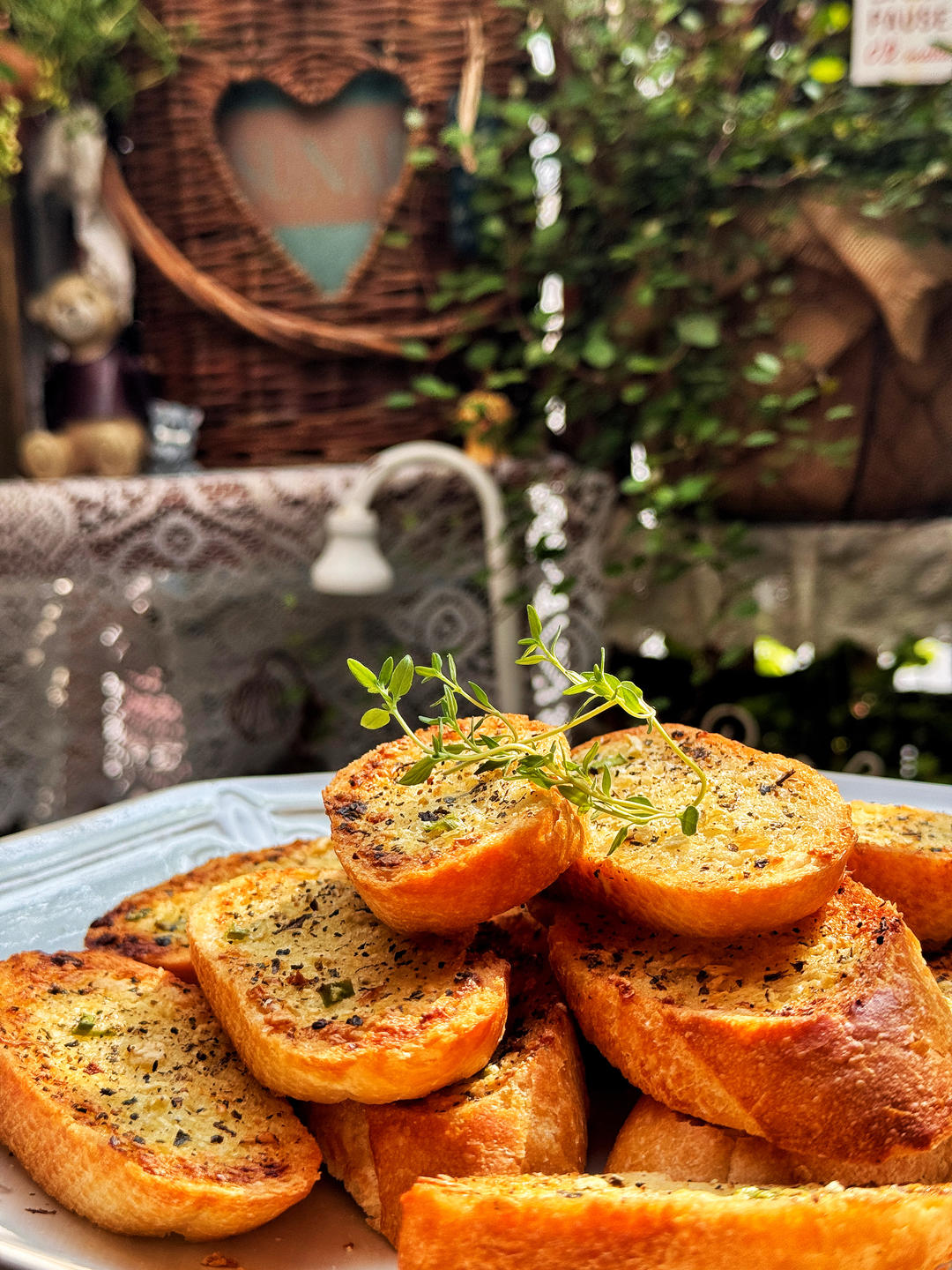 蒜香黄油法棍片