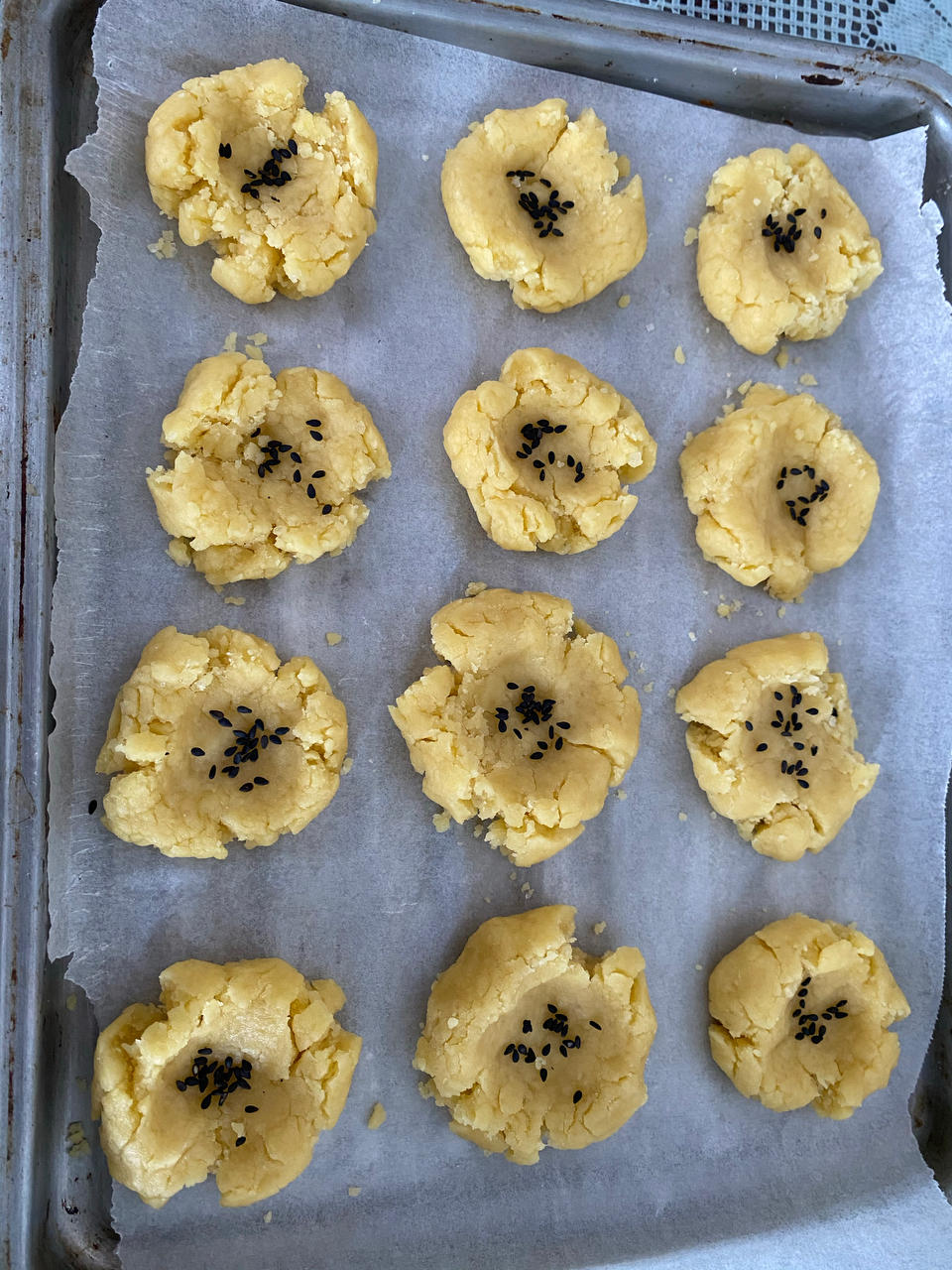 酥到掉渣‼️桃酥～玉米油版！超简单✌️