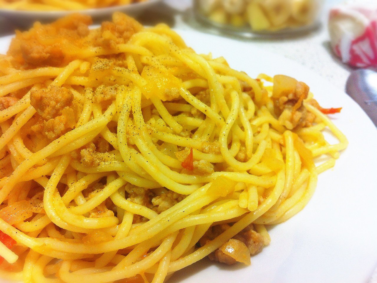 番茄肉酱意面