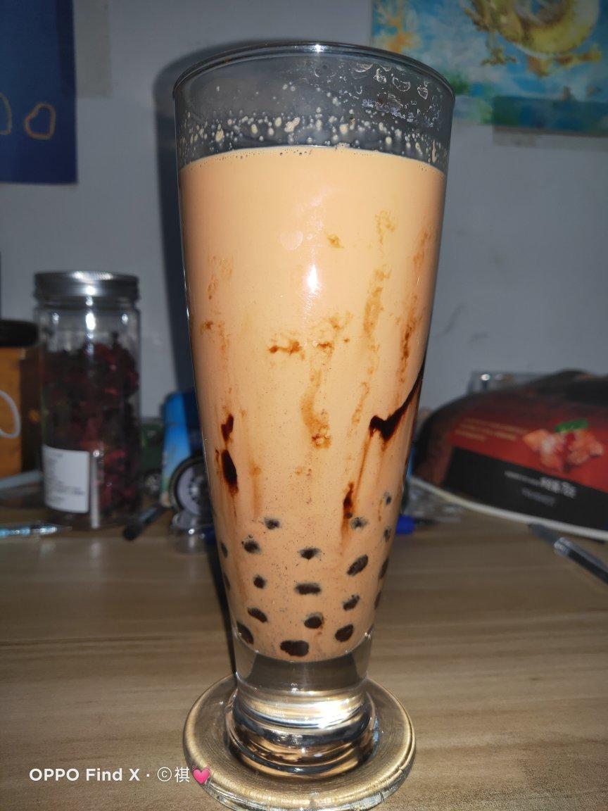 新手都不会翻车的 超简单自制焦糖珍珠奶茶「不比店里差哦」含一次就成功的珍珠做法