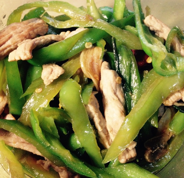 青椒肉丝