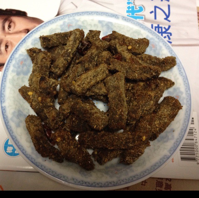 自制花雕牛肉干