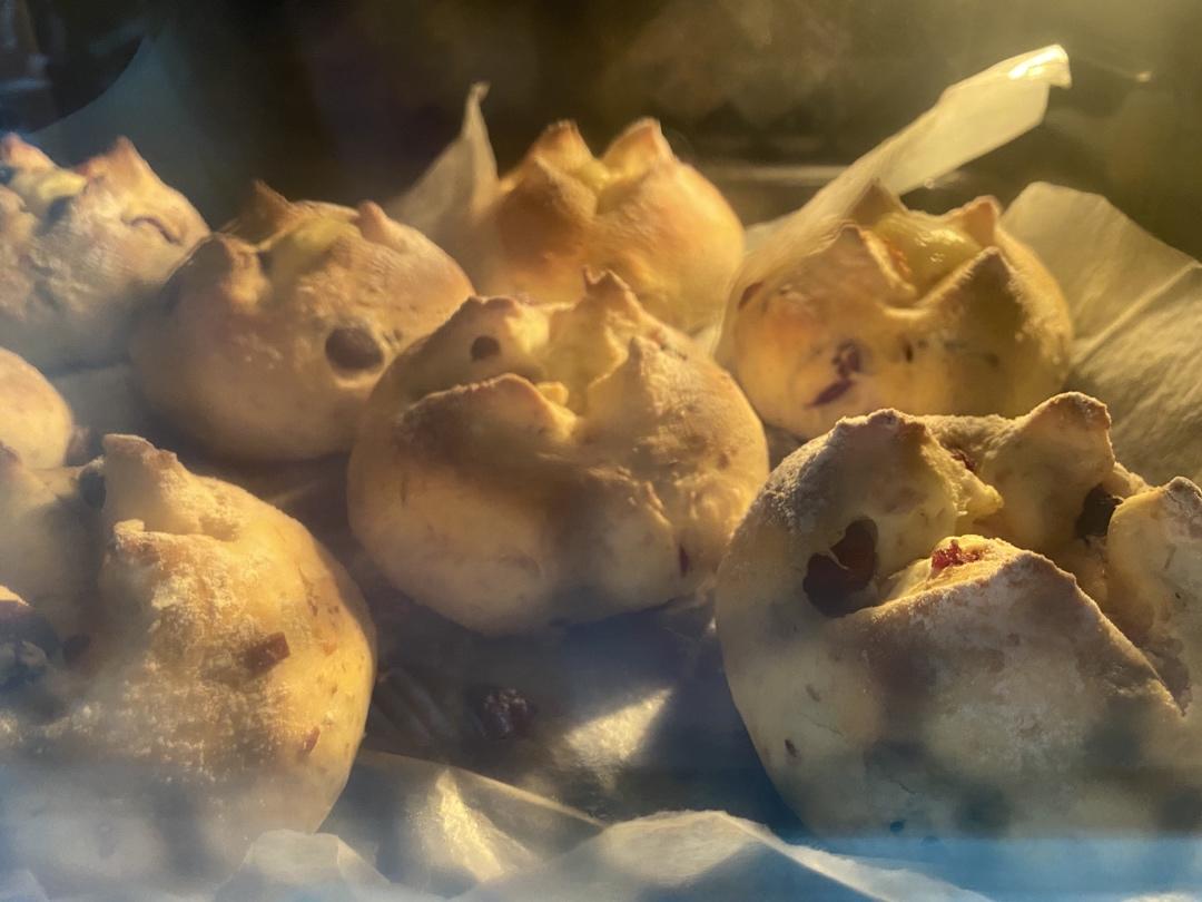 大满足的蔓越莓乳酪球
