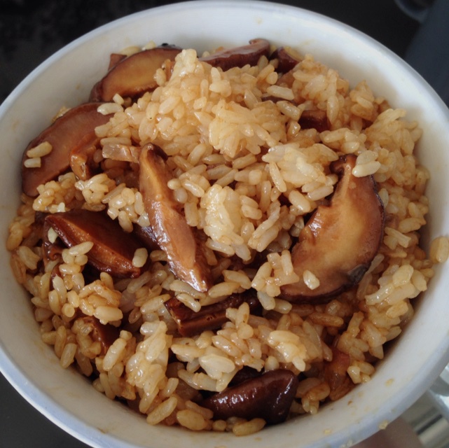 香菇油饭