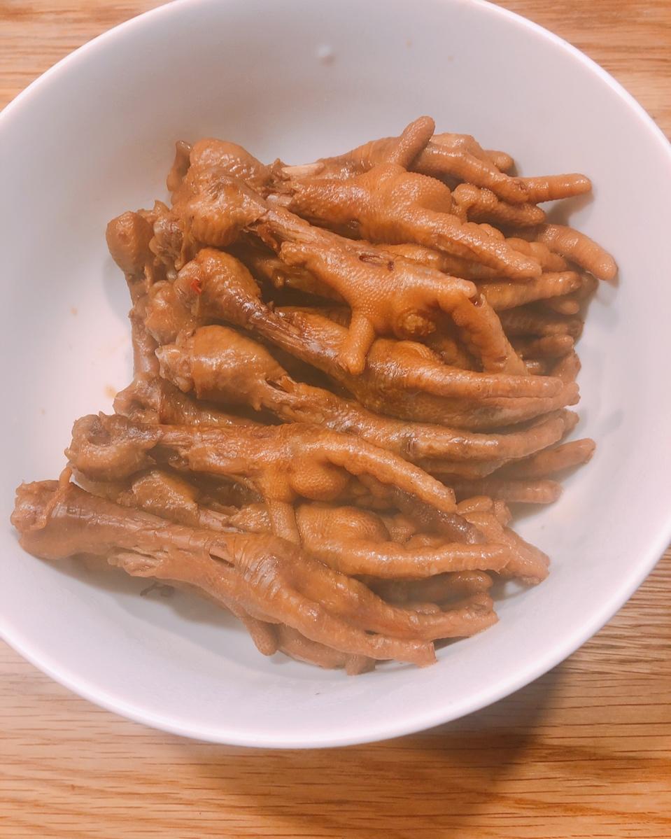 香辣卤鸡爪