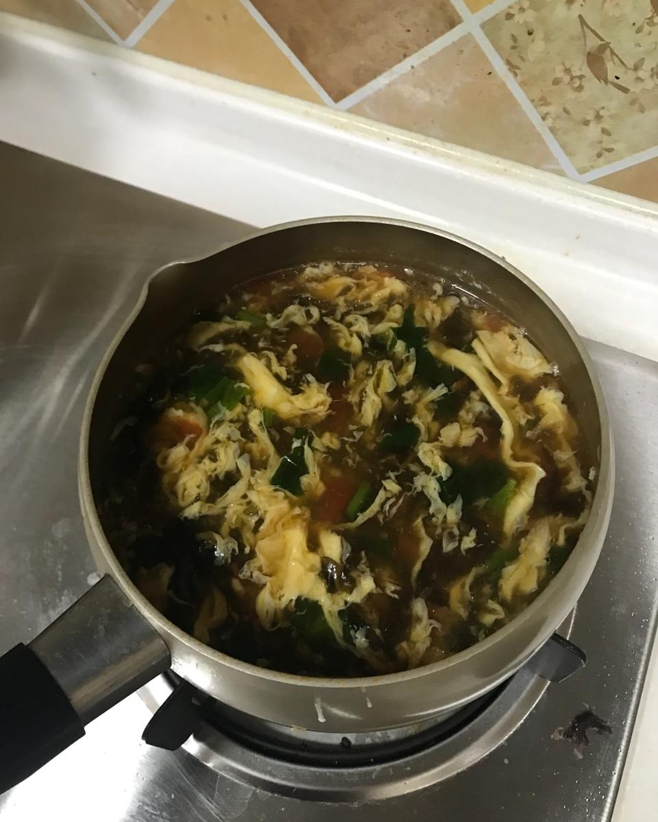 西红柿紫菜汤