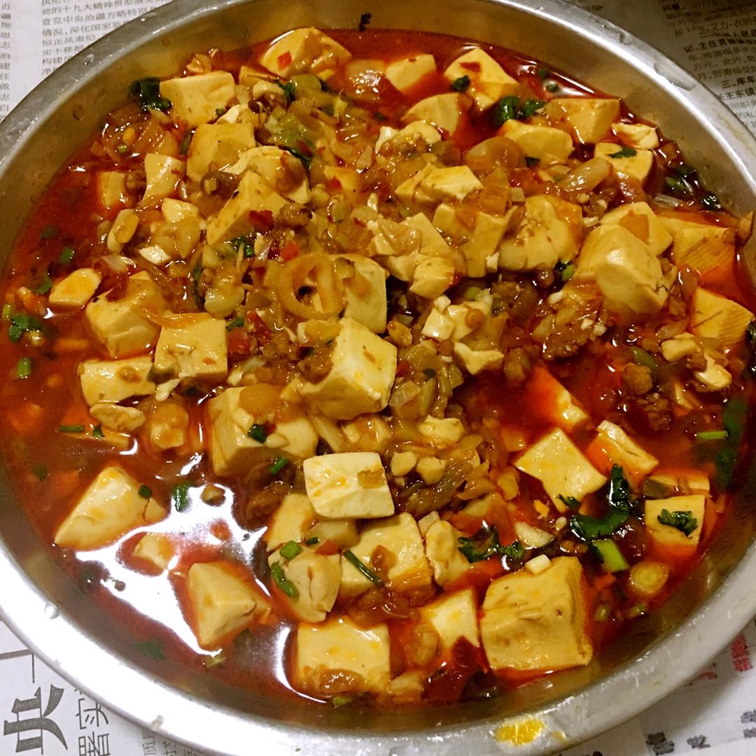 正宗麻婆豆腐「超详步骤图」