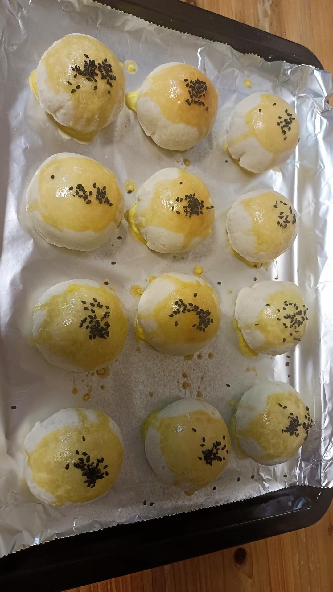 蛋黄酥的做法