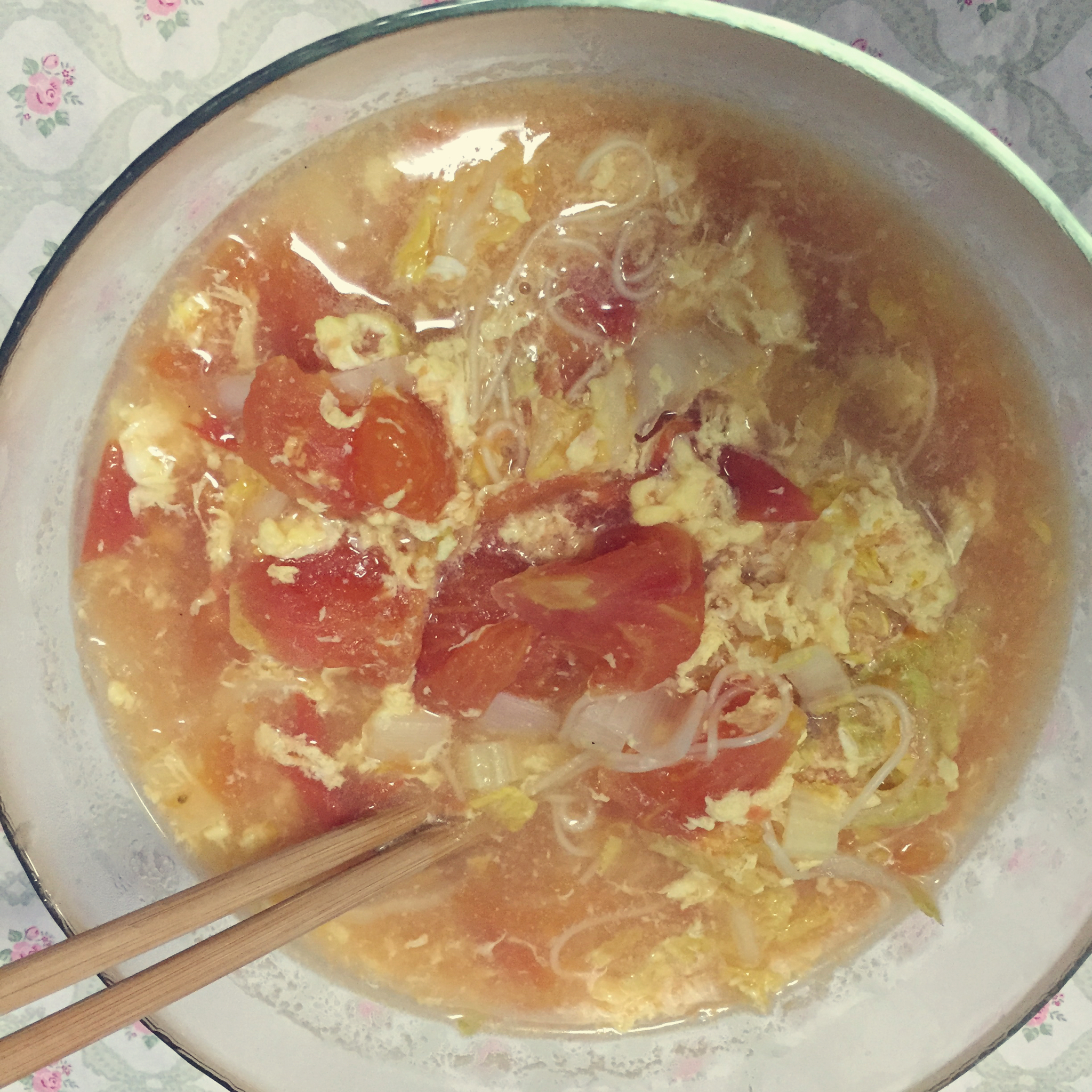 西红柿鸡蛋面