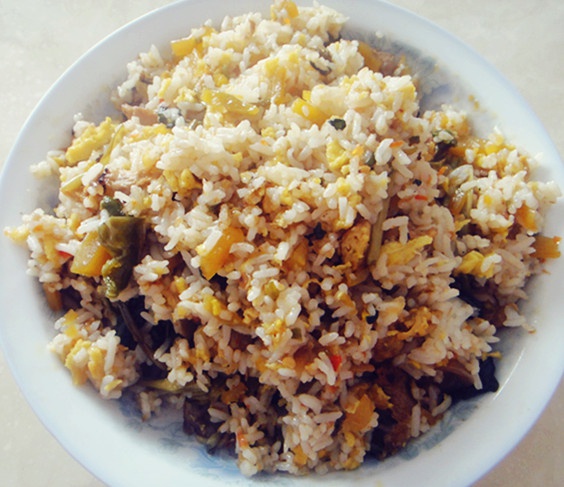 家常蛋炒饭