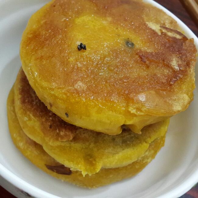 香煎南瓜饼
