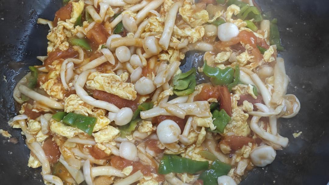 素炒海鲜菇