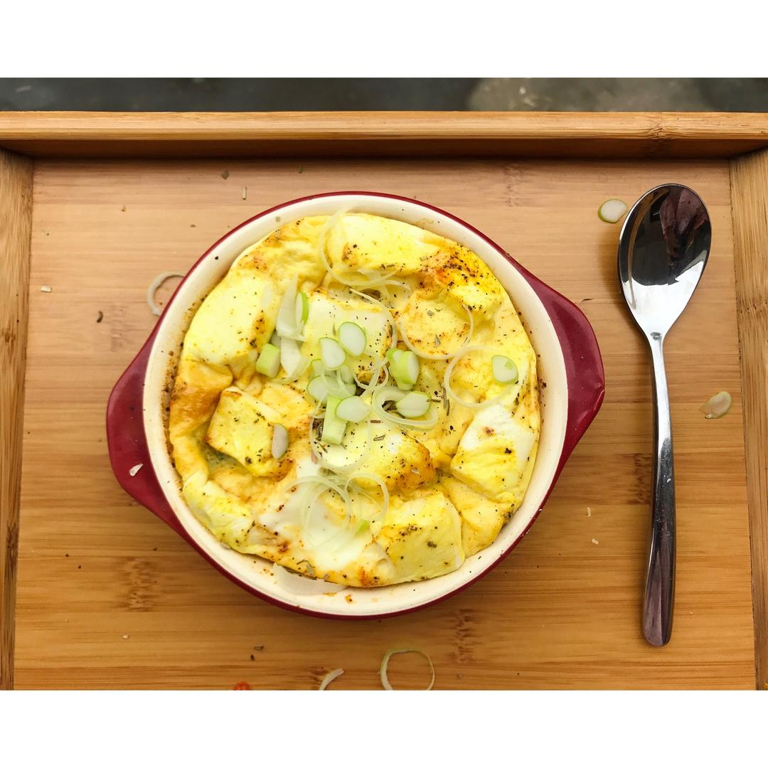 鸡蛋牛奶烤豆腐