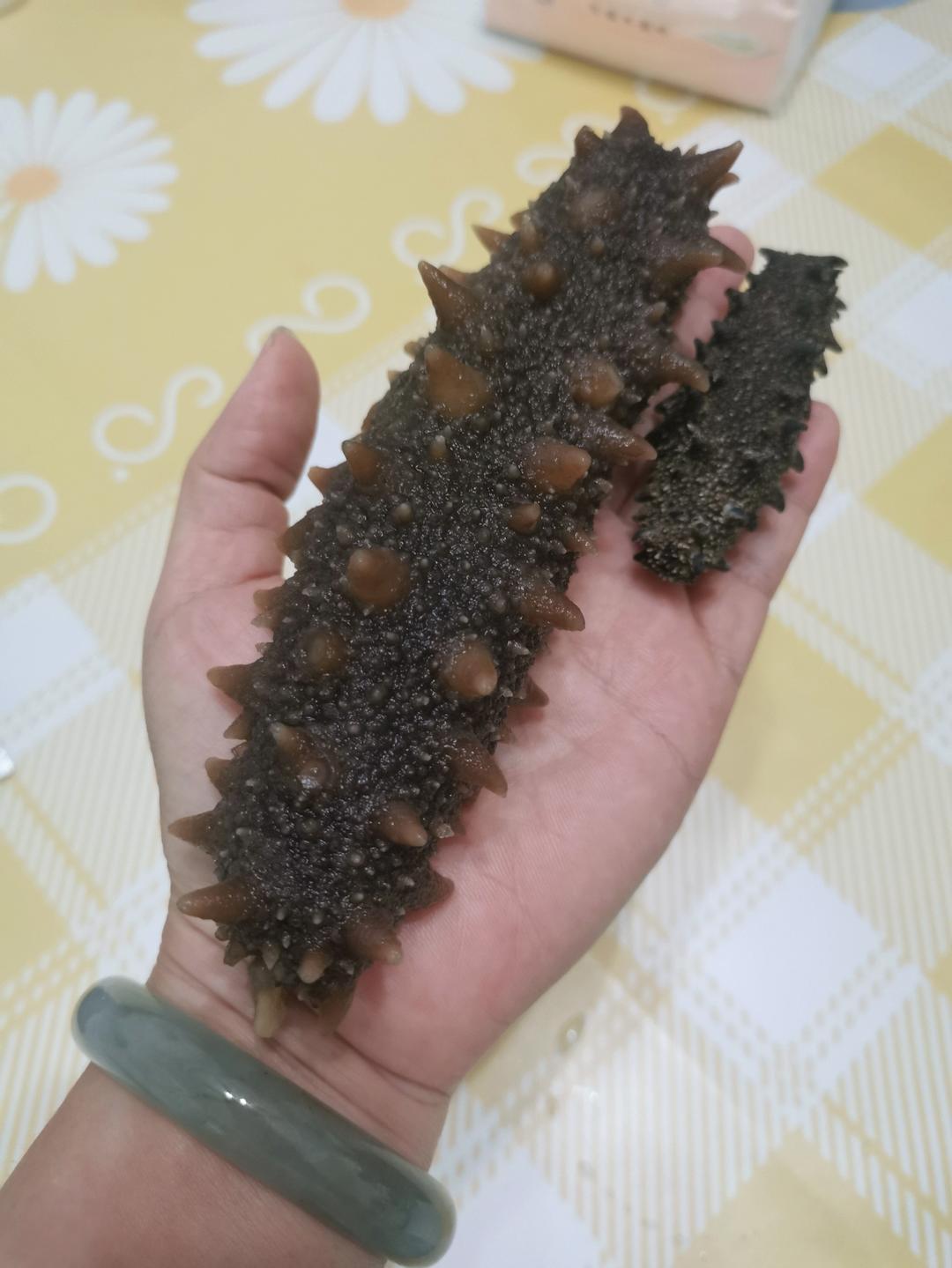泡发干海参