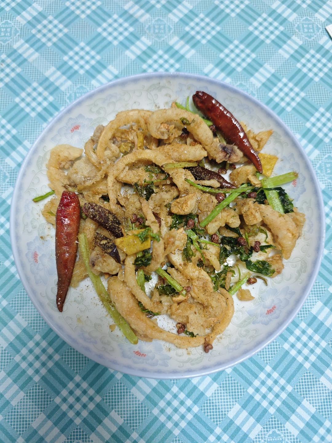 干煸鱿鱼须