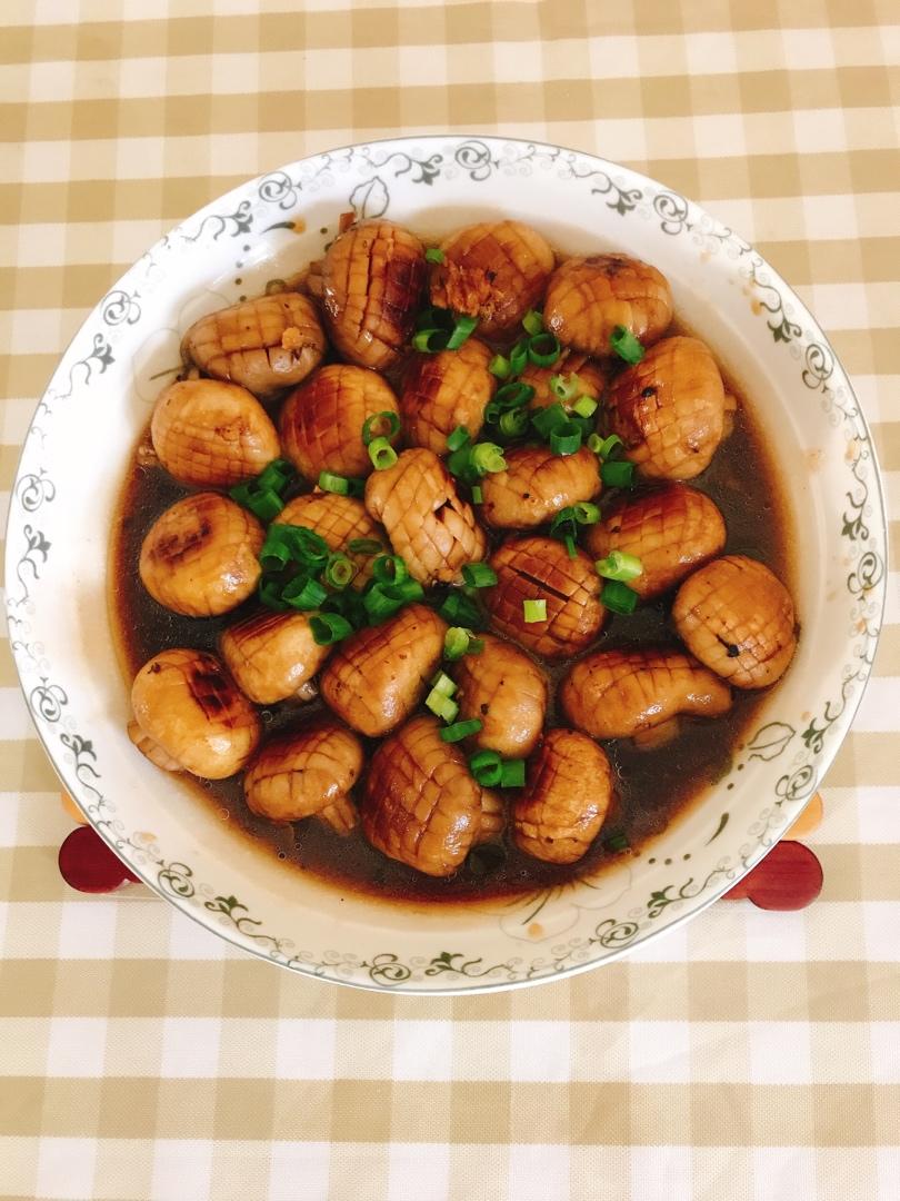 家常菜～红烧口蘑