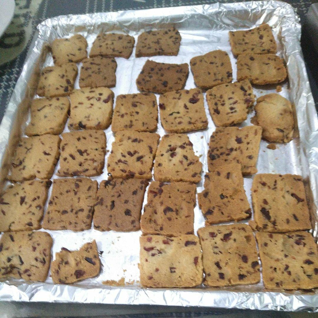 樱花蔓越莓曲奇饼干