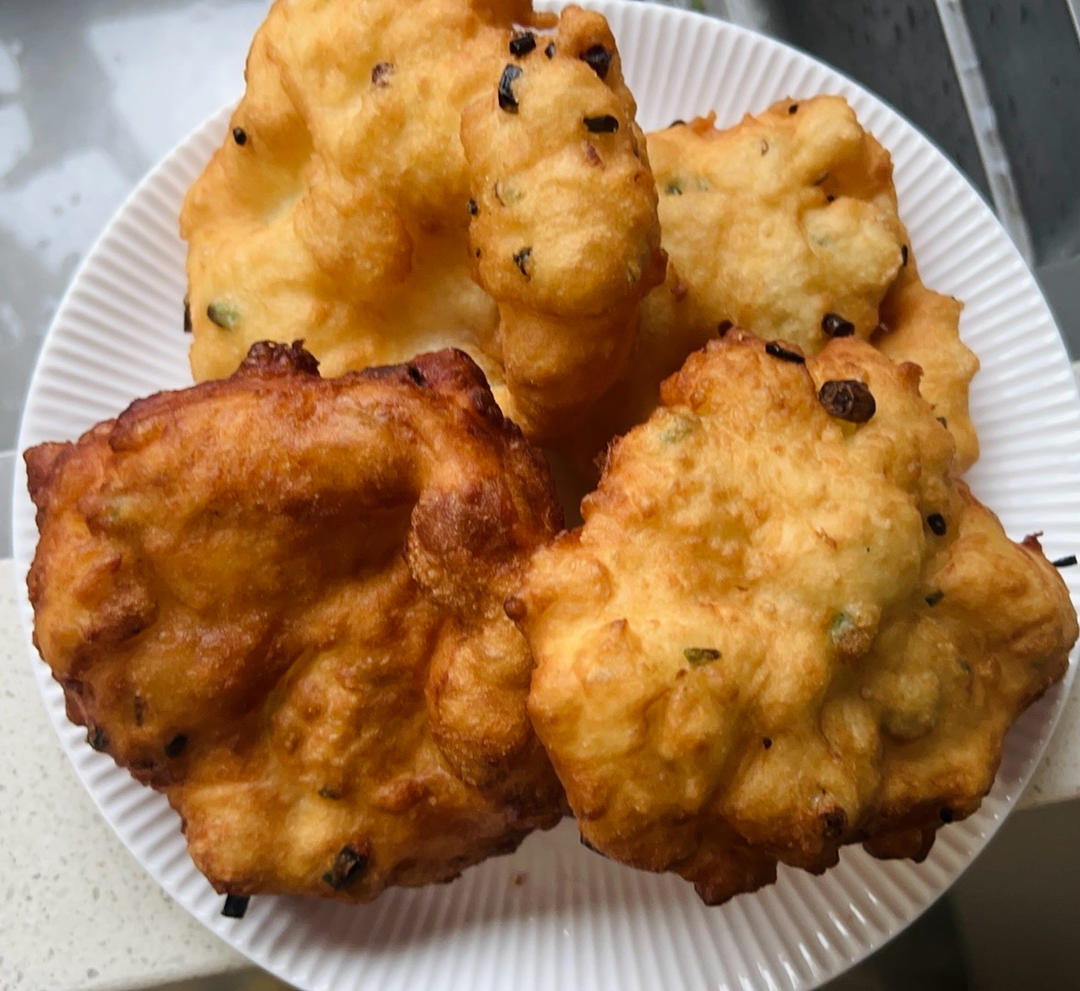 姥姥家的健康炸油饼（不揉面不擀面）