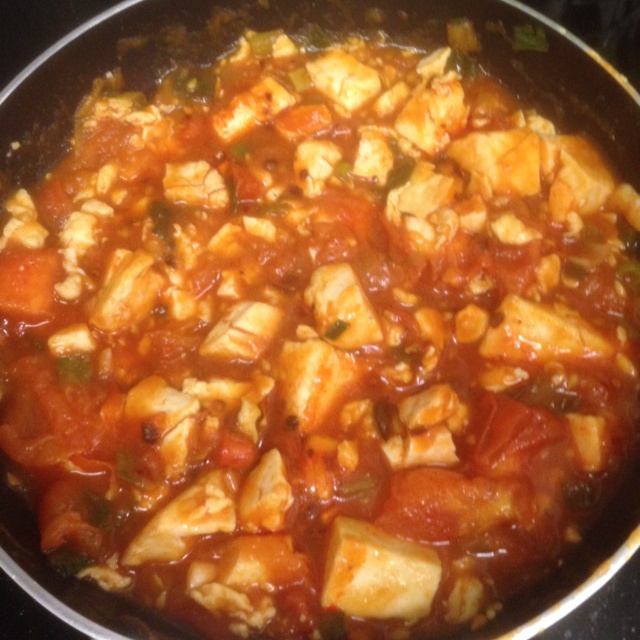 西红柿烧豆腐