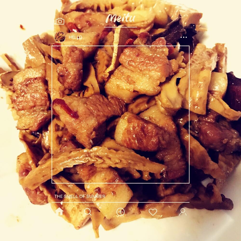 笋干烧肉