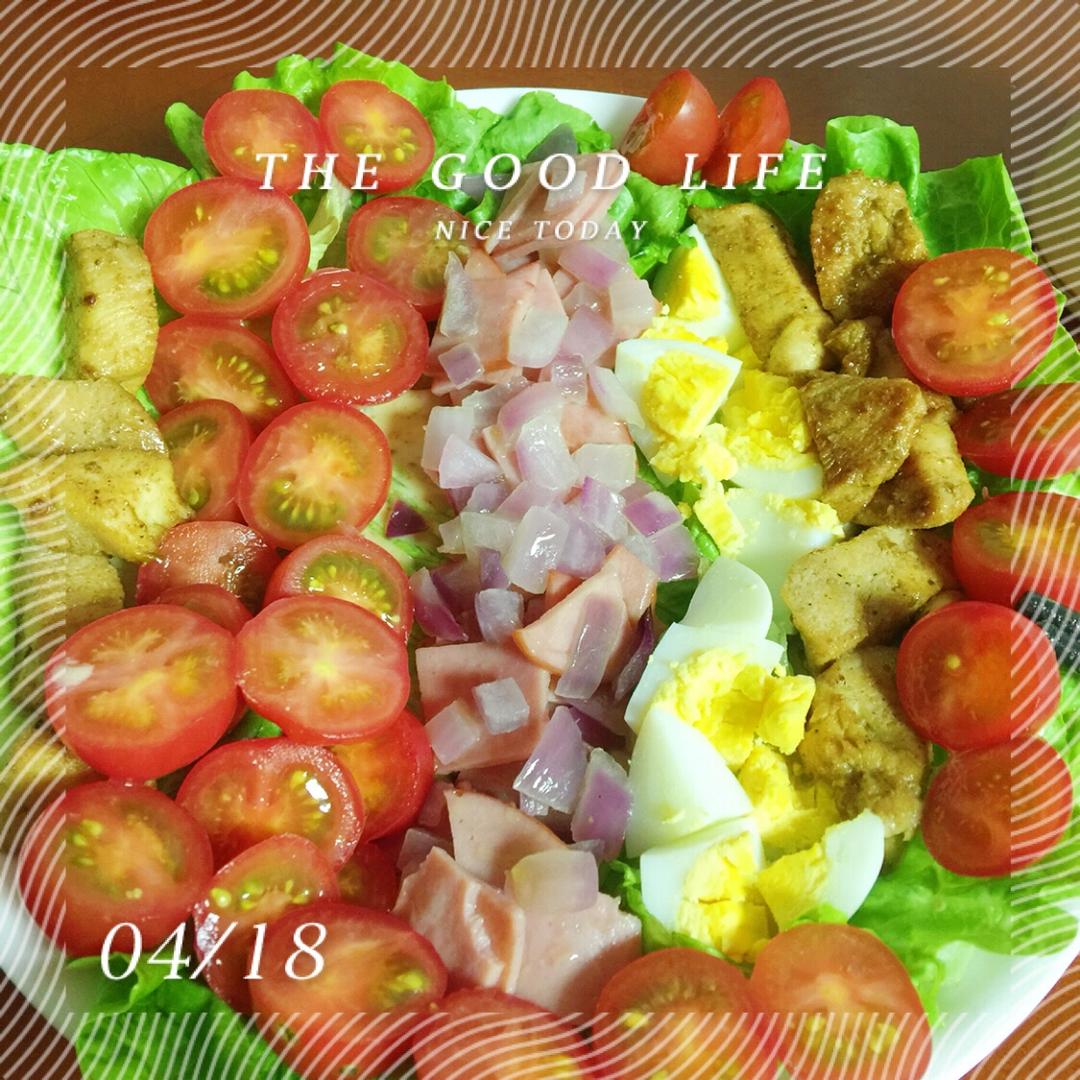 营养齐全的【Cobb Salad】