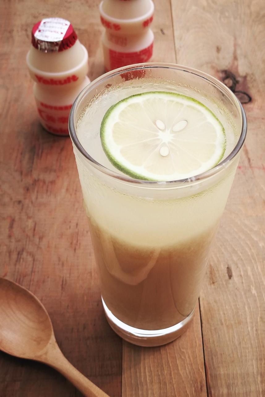 冰爽酒酿养乐多绿茶