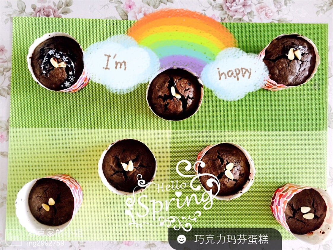 巧克力纸杯蛋糕