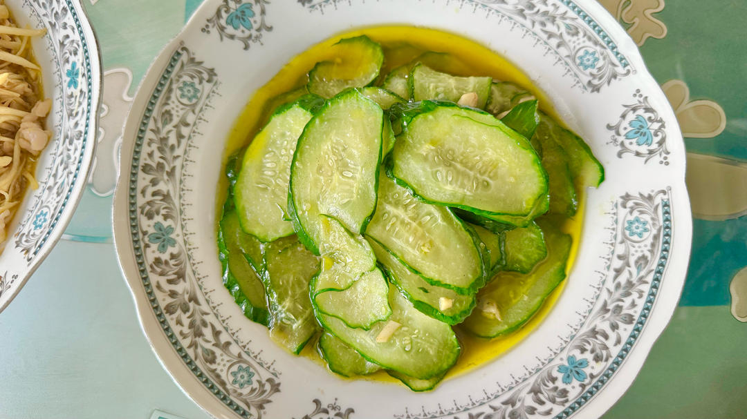 清炒黄瓜片