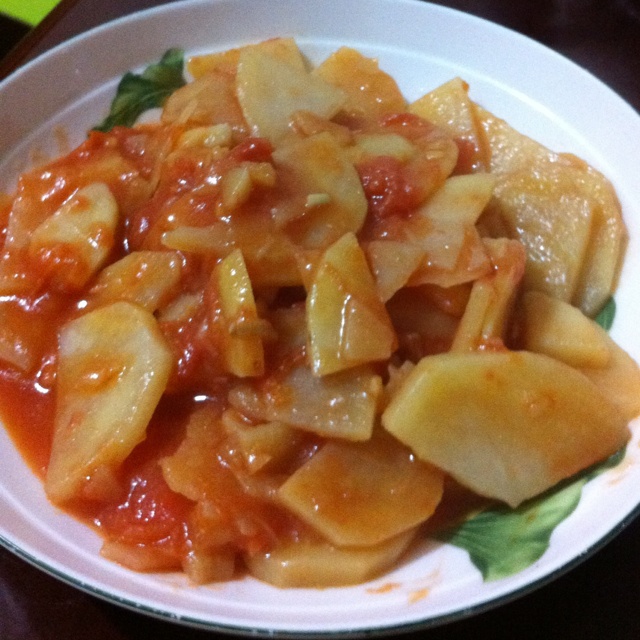 番茄土豆片