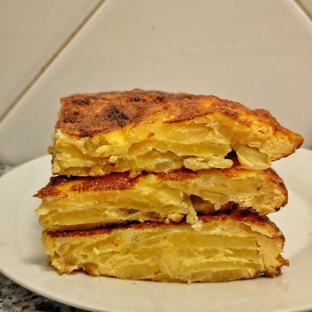 晨谙做的西班牙土豆饼