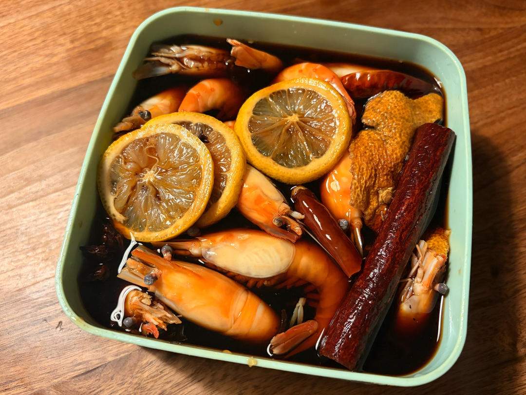 熟醉虾、熟醉蟹