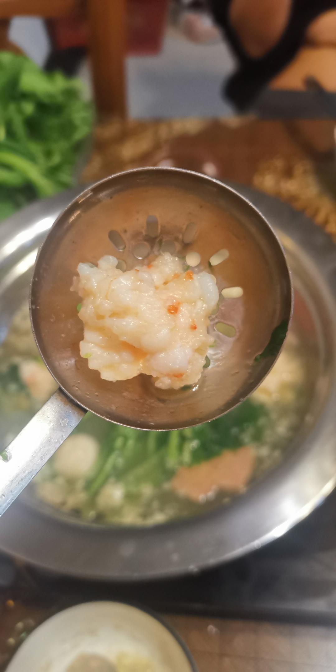 不加粉的Q弹虾滑